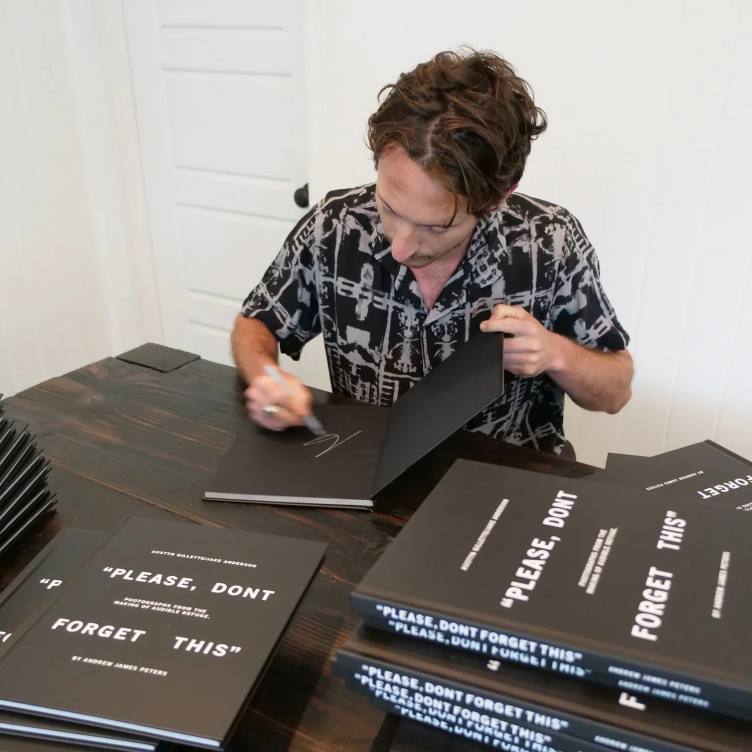 spécial Globe Brand \"S\'il vous plaît, n\'oubliez pas ça\" livre d\'Andrew James Peters V20N372