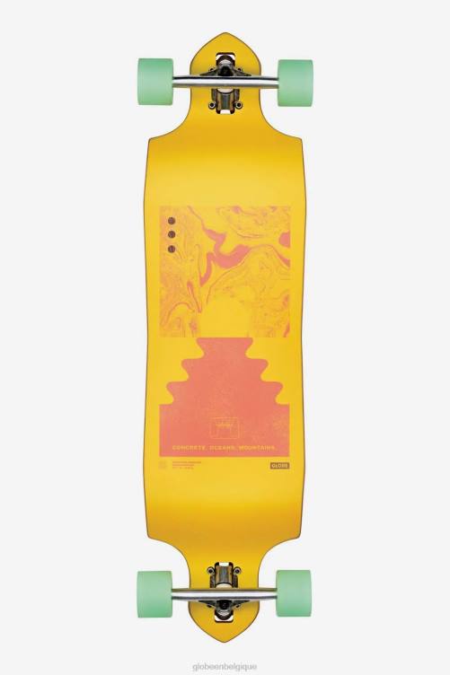 force de marée/miel Globe Brand longboard geminon micro-drop 37" V20N141