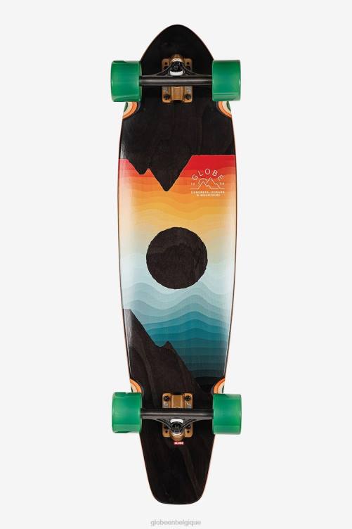érable noir/chromé Globe Brand longboard arcadia 36" V20N155