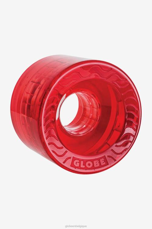 clair/rouge Globe Brand roue de croiseur rétro flexible 58mm V20N263