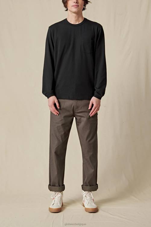 noir Globe Brand c\'est un tee-shirt tous les jours V20N294