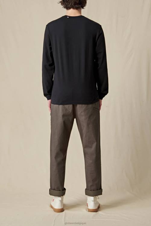 noir Globe Brand c\'est un tee-shirt tous les jours V20N294