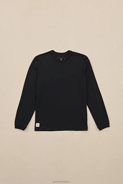 noir Globe Brand c\'est un tee-shirt tous les jours V20N294