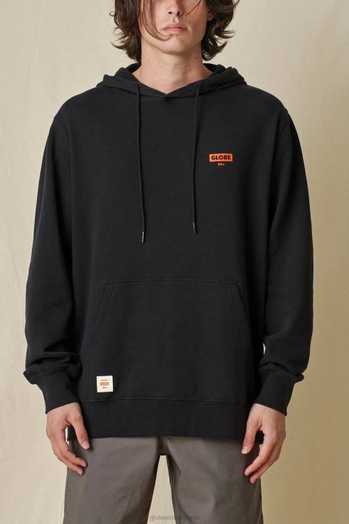 noir Globe Brand sweat à capuche vivant à faible vitesse V20N324