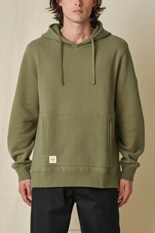olive Globe Brand sweat à capuche costaud V20N322