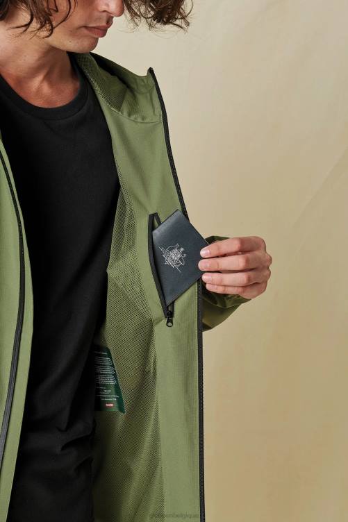 olive Globe Brand veste de pulvérisation du disjoncteur V20N333